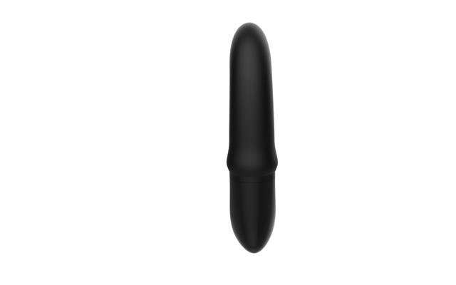 Shand Ribbed Vibrator Black - 9 Vibrationsprogram