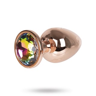 Ruusukultainen Metallitappi - Suuri 8 Cm
