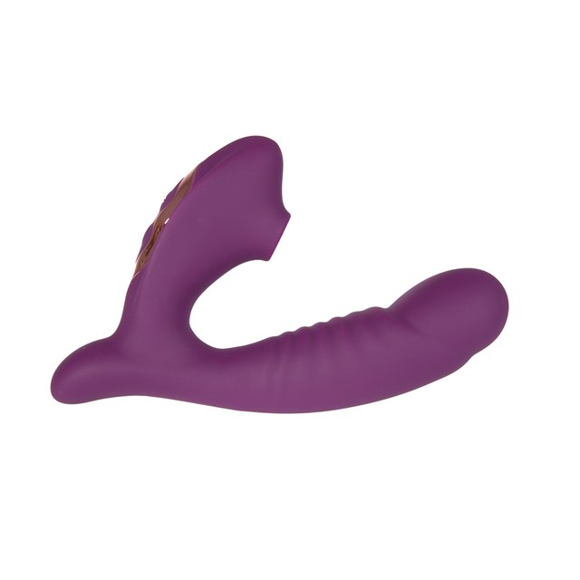 G-Lover 10 Vibe Modes with Clit Sucker - Violetti