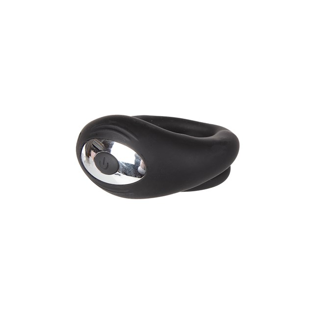 Rechargeable Vibrating C-Ring - Black