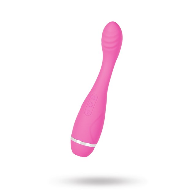 G-piste Vibraattori Klitoriskiihottimella - Pinkki