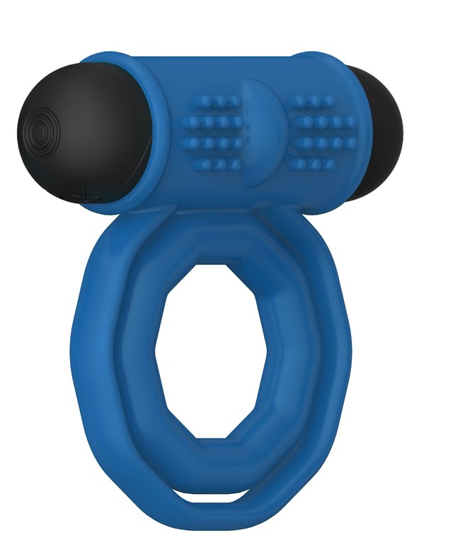 Double Rings Rechargeable Cock Ring
