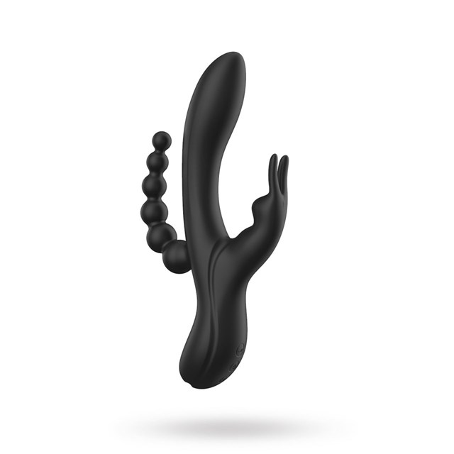 Noir Euphoria Liquid Silicone Triple Pleasure