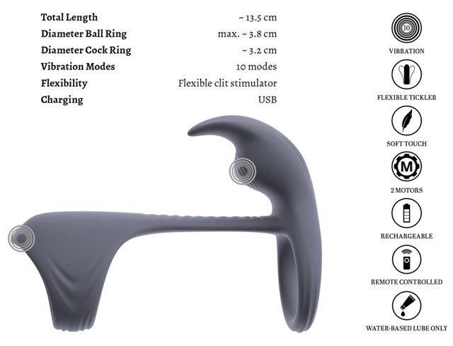 VYLOR RC Cock & Ball Ring