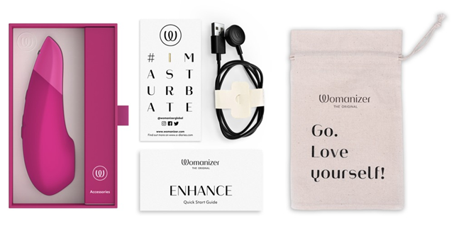 Womanizer Enhance Pulsator Vibrator Pink