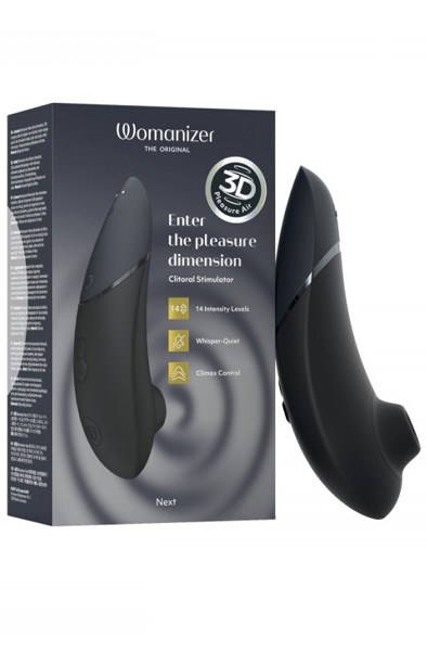 Womanizer Next 3D Pleasure Air Stimulator Black