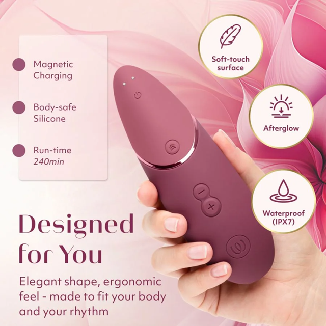 Womanizer Next 3D Pleasure Air Stimulator Dusky Pink