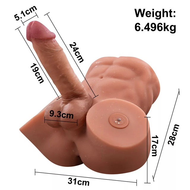 Gretel Thrusting Dildo 6,5 kg