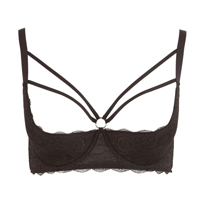 1/4 pitsiset rintaliivit - pluskoko