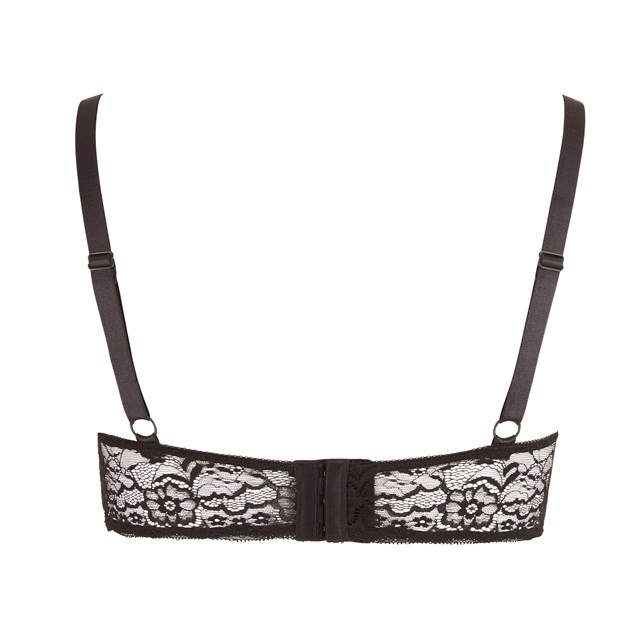 1/4 pitsiset rintaliivit - pluskoko