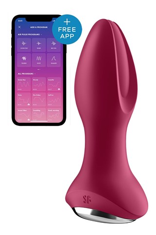 12.5cm Rotator Plug 2 With App - Violet