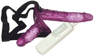 Vibrating Strap-on Duo