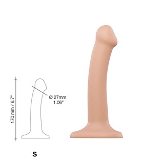 Taipuisa Dual Density Dildo Small - 17 Cm