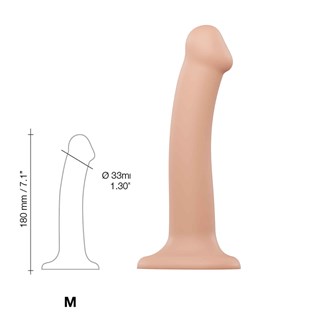 Taipuisa Dual Density Dildo Medium - 18 Cm
