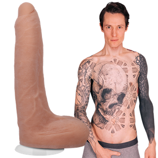 Owen Grey - 23cm Ultraskyn Cock With Vac-u-lock