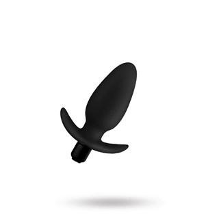 Anal Adventures Platinum - Silicone Saddle Plug - Musta