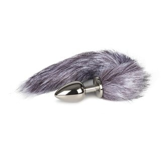 Fox Tail Plug No.4 -silver