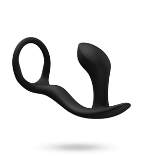 Bootie Ring Anal Plug Black