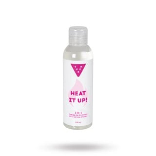 Vuxen Heat It Up! - Lämmittävä Hierontageeli & Liukuvoide 150 Ml