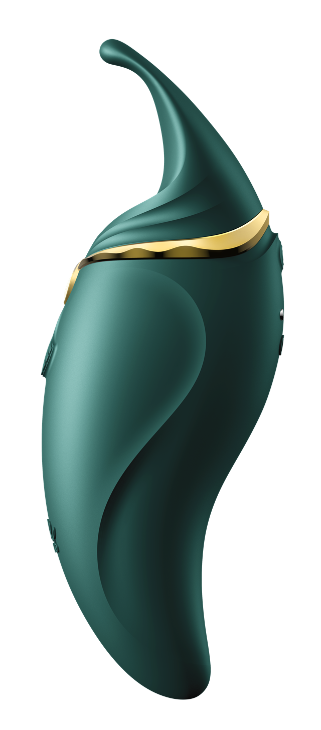 Hero Sykkivä klitorishieroja - vihreä