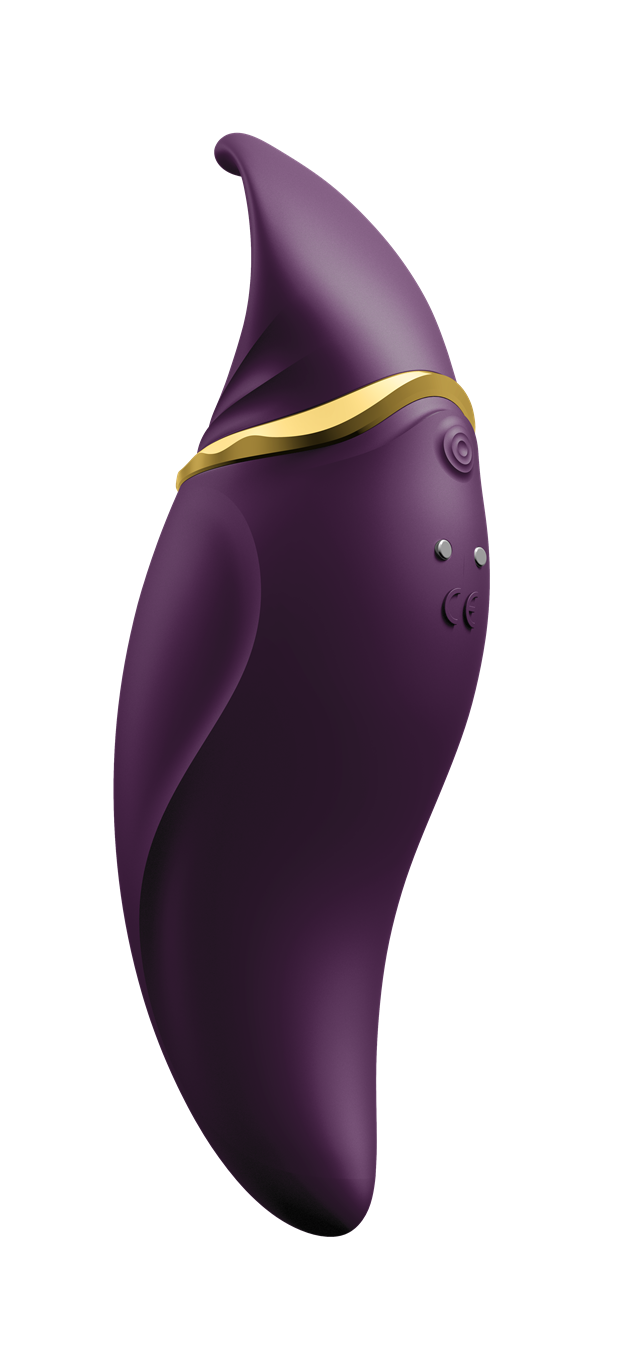 Hero Sykkivä klitorishieroja - violetti