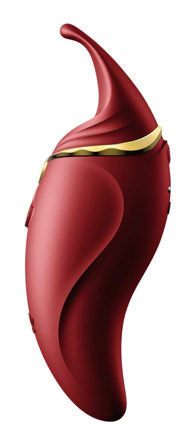 Hero Sykkivä klitorishieroja - punainen