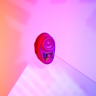 Kisscool Tapping Finger Stimulator - Iridescent Berry