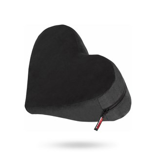 Heart Wedge Sex Pillow - Black