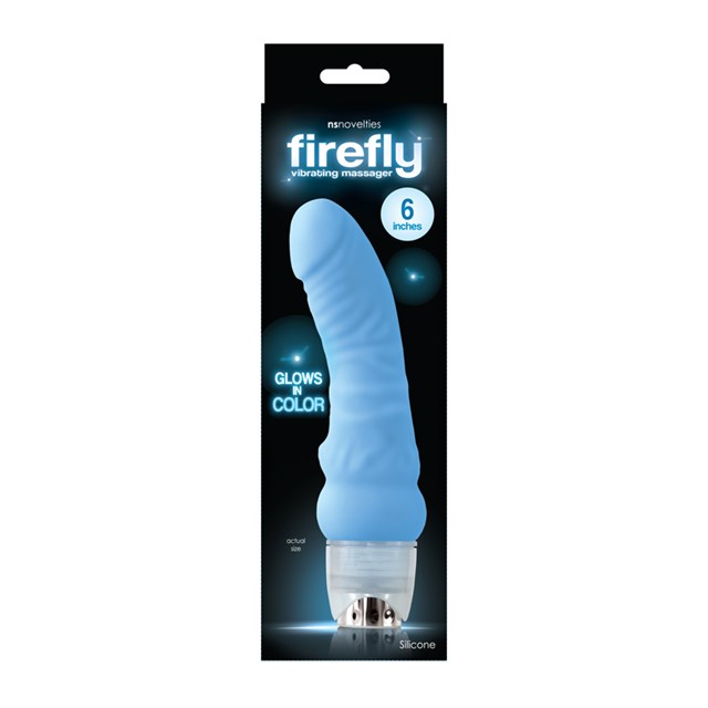 Firefly pimeässä loistava vibraattori - Sininen