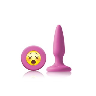 Moji's Wtf Pinkki Silikonitappi Emojilla