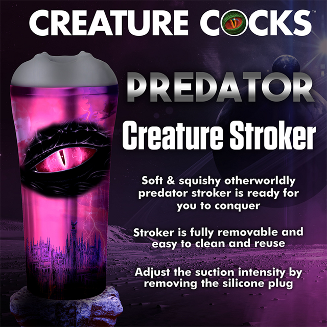 Predator Creature Stroker Grey
