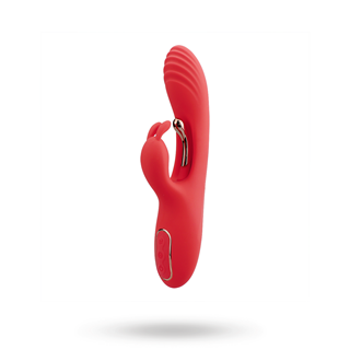 Red & Gold Flapping Rabbit Red