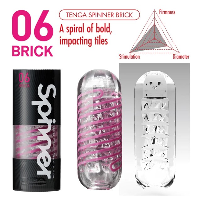 Spinner Masturbaattori - Brick