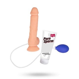 Viking Cock 15.5cm Ruiskiva Dildo + You2toys Porn Feikkisperma 250 Ml