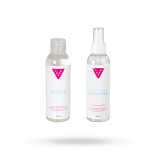 Vuxen Aqua Lubricant & Toy Cleaner 2x150ml